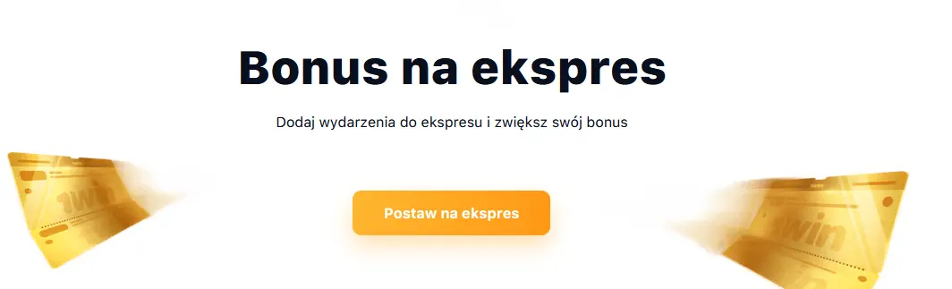 Bonus na ekspres Bonus na ekspres