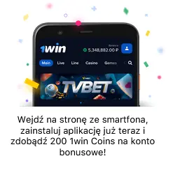 Bonusy w aplikacji 1Win Bonusy w aplikacji 1Win