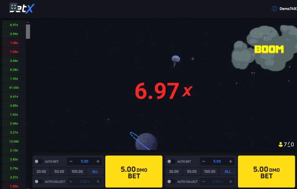 Interfejs w JetX Interfejs w JetX