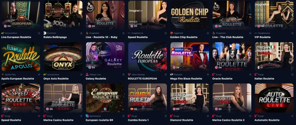 Opcje gier w ruletkę Opcje gier w ruletkę